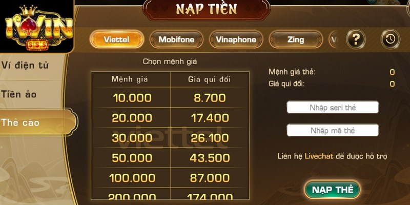 Khi chuyển tiền cổng game thành công, nhớ chụp lại biên lai giao dịch