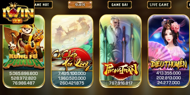 Nổ hũ Iwin sở hữu một kho game đa dạng và đầy sáng tạo